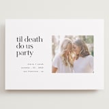 "Til death" - Save the Dates in Cloud by Hudson meet Rose - Front