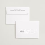 "Til death" - Save the Dates in Cloud by Hudson meet Rose - FREE Recipient Addressing