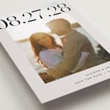 "All Stacked Up" - Save the Dates in Ivory by Pixel and Hank - Detail