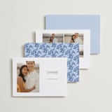 "Charm" - Save the Dates in Porcelain by Elly - Back of Card Options