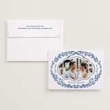 "Charm" - Save the Dates in Porcelain by Elly - Save the Date with Envelope