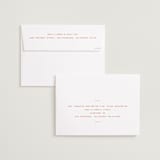 "Alaia" - Save the Dates in Verona Sunset by Blustery August - FREE Recipient Addressing