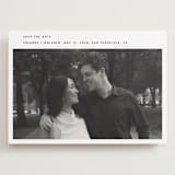 "simple" - Save the Dates in Fog by Sumak Studio - Front