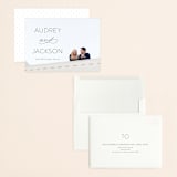 "Forever And" - Save the Dates in Black Tie by Kim Dietrich Elam - Assembled