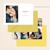 "Big City - Los Angeles" - Save the Dates in Lemondrop by Hooray Creative - Back of Card Options