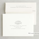 "Marker Letters" - Save the Dates in Pearl by Shiny Penny Studio - FREE Recipient Addressing