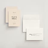 "No us without you" - Save the Dates in Ivory by Pati Cascino - Assembled