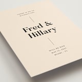 "No us without you" - Save the Dates in Ivory by Pati Cascino - Detail