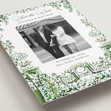 "gates and pillars" - Save the Dates in Sap by Becky Nimoy - Detail