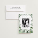 "gates and pillars" - Save the Dates in Sap by Becky Nimoy - Save the Date with Envelope