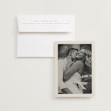 "Nonnette" - Save the Dates in Vanilla by Blustery August - Save the Date with Envelope