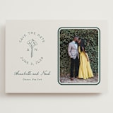 "Pair of Calla Lilies" - Save the Dates in Sage by Leah Bisch - Front