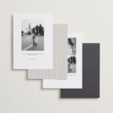 "Close-up" - Save the Dates in Sandstone by Nicole Walsh - Back of Card Options