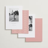 "Velvet Cherry" - Save the Dates in Blush by Sarah Rosenthal - Back of Card Options