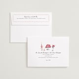 "Velvet Cherry" - Save the Dates in Blush by Sarah Rosenthal - FREE Recipient Addressing