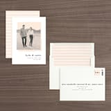 "rose-colored glasses" - Save the Dates in Rose by Sarah Curry - Assembled