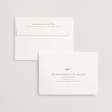 "Soft Sprigs" - Save the Dates in Champagne by Jennifer Postorino - FREE Recipient Addressing