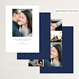"Embellished Details" - Save the Dates in Atlantic by Karidy Walker - Back of Card Options