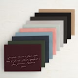 "Embellished Details" - Save the Dates in Atlantic by Karidy Walker - Colored Envelopes Available