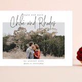 "Signature names" - Save the Dates in Pencil by Stacey Meacham - Front