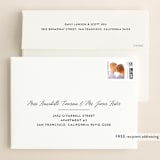 "Sublime" - Save the Dates in Veil by Laura Condouris - FREE Recipient Addressing