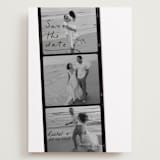 "Filmstrip" - Save the Dates in Onyx by Sarah Mraz - Front