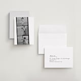 "Filmstrip" - Save the Dates in Onyx by Sarah Mraz - Assembled