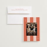 "Aperitivo" - Save the Dates in Grapefruit by Megan Davis - Save the Date with Envelope