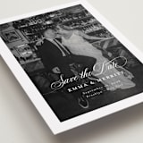 "the classic" - Save the Dates in Ivory by Benita Crandall - Detail