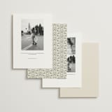 "Tahoe Lake" - Save the Dates in Cream by Sherley Ferreira - Back of Card Options