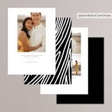 "Close-Up" - Save the Dates in Cloud by Robin Ott - Back of Card Options