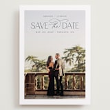 "Flourish" - Save the Dates in Cloud by Nicole Walsh - Front