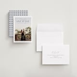 "Flourish" - Save the Dates in Cloud by Nicole Walsh - Assembled