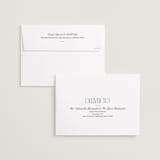 "Pierre" - Save the Dates in Dove by Robert and Stella - FREE Recipient Addressing