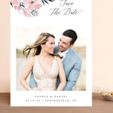 "beautifully painted" - Save the Dates in Blush by Qing Ji - Front