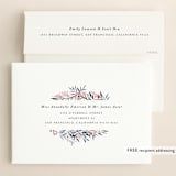 "beautifully painted" - Save the Dates in Blush by Qing Ji - FREE Recipient Addressing