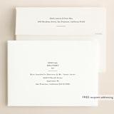 "Hudson" - Save the Dates in Snow by Megan Davis - FREE Recipient Addressing