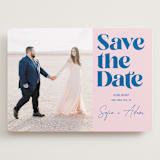 "Fun colors" - Save the Dates in Petal by Yaling Hou Suzuki - Front