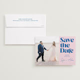 "Fun colors" - Save the Dates in Petal by Yaling Hou Suzuki - Save the Date with Envelope