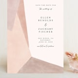 "Sand Shapes" - Save the Dates in Desert by Inkblot Design - Front