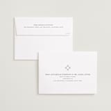 "Alcott" - Save the Dates in Mocha by Meagan Christensen - FREE Recipient Addressing