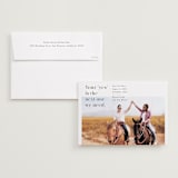 "Epic Yes" - Save the Dates in Onyx by Keen Peachy - Save the Date with Envelope