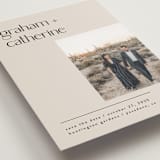 "Modern lines" - Save the Dates in Natural by Leah Ragain - Detail