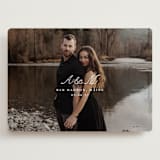 "Lettra" - Save the Dates in Pearl by Up Up Creative - Front