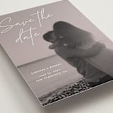 "Blush" - Save the Dates in Rose by Sumak Studio - Detail