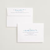 "The Right Stripes" - Save the Dates in Pink Grapefruit by Jackie Crawford - FREE Recipient Addressing