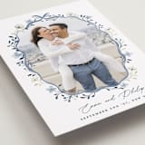 "Parisian ribbon" - Save the Dates in French Blue by Sarah Knight - Detail