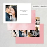 "Florista Modernista" - Save the Dates in Azalea by Petra Kern - Back of Card Options