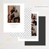 "Folio" - Save the Dates in Noir by lulu and isabelle - Back of Card Options