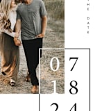 "Folio" - Save the Dates in Noir by lulu and isabelle - Detail